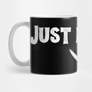 Just Be Nice (white bold font) Mug